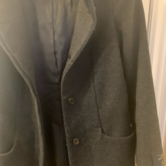 Babaton Wool and Cashmere Coat with Hood - Picture 3 of 9